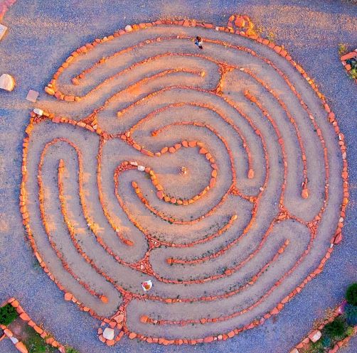 Labyrinth at Sedona Mago Center for Wellbeing and Retreat